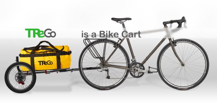 Trego trolley turns any bike into a cargo hauler