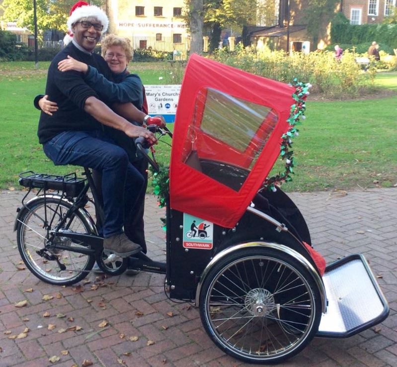 rickshaw bike for elderly