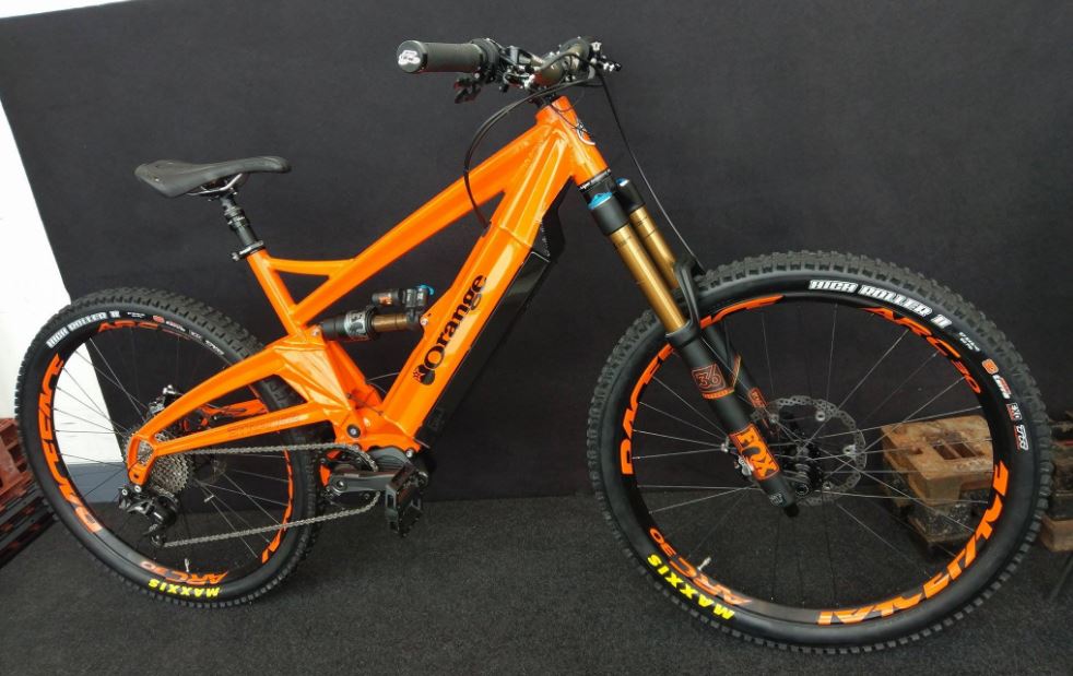 orange e bike