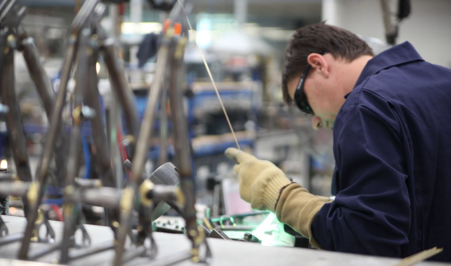 Brompton's Greenford plant is targeting 100,000 bikes produced a year