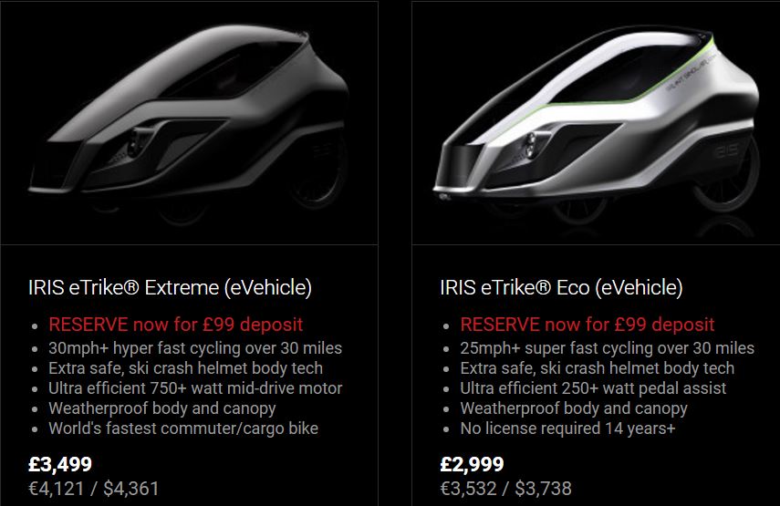 iris e trike