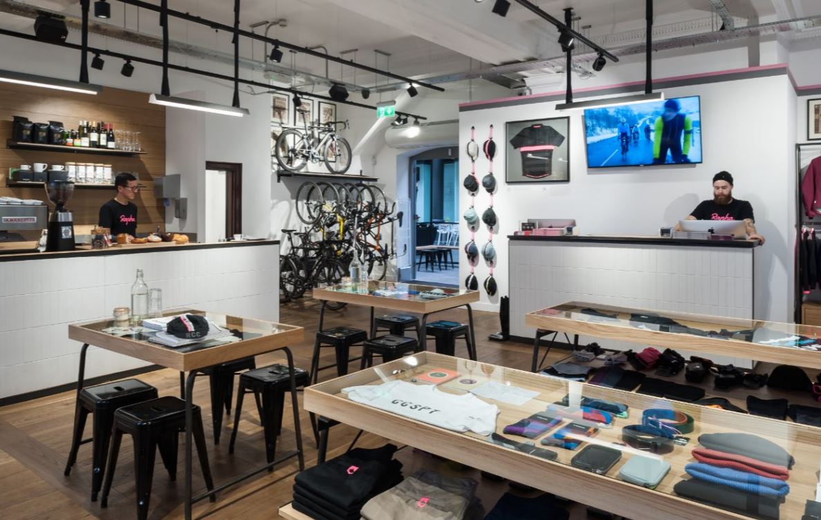 rapha bike shop