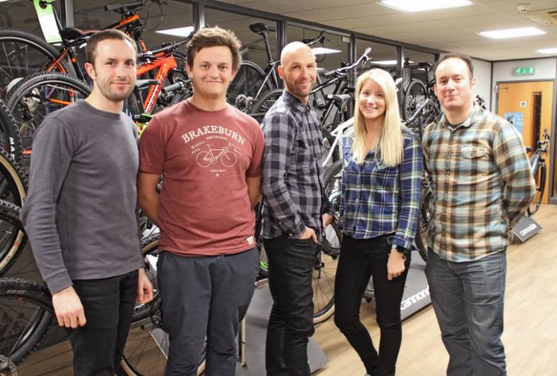 Cycling Sports Group UK recruits all new internal sales team