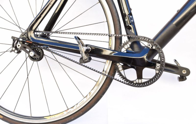 split bike frame belt drive