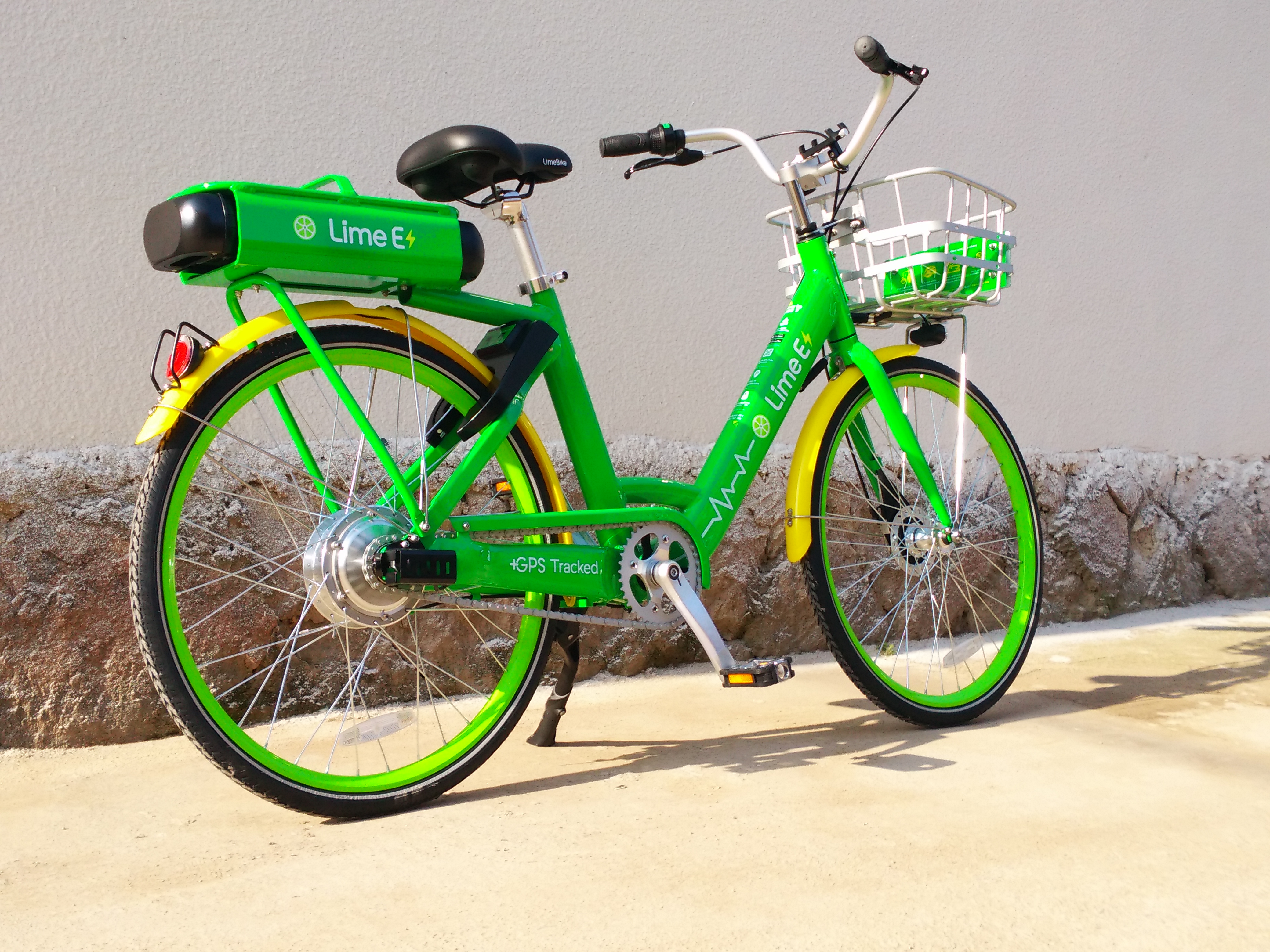 Lime sales bike share