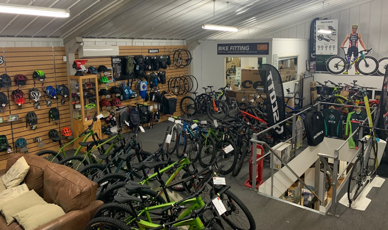 the mountain bike shop