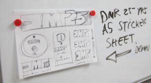 DMR logo 25 years