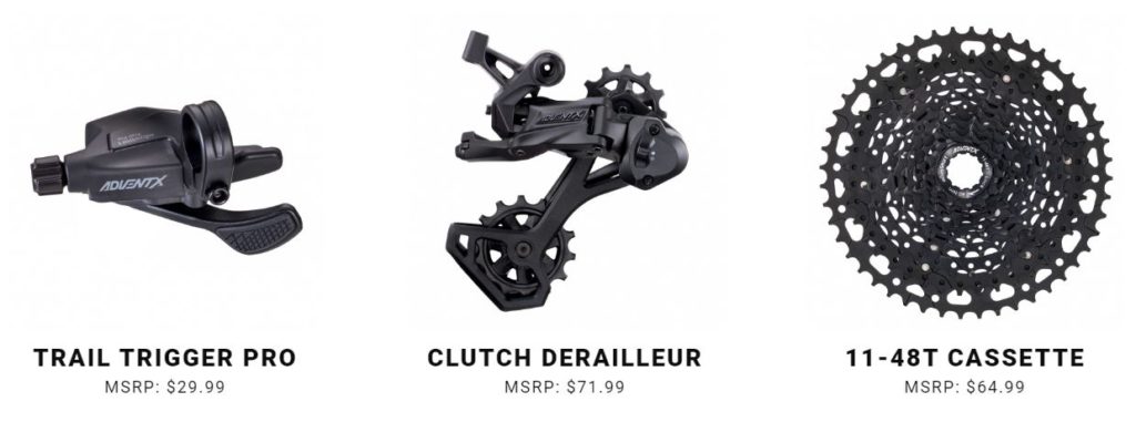 9 speed derailleur with clutch