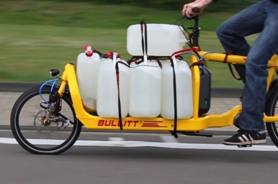 the cargo bike