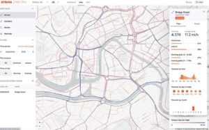 Strava metro что это