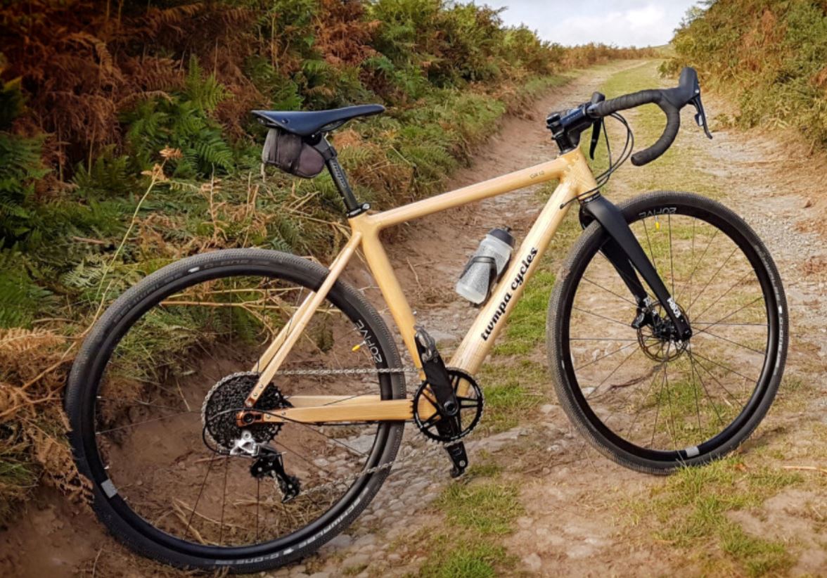 wooden bicycle frame