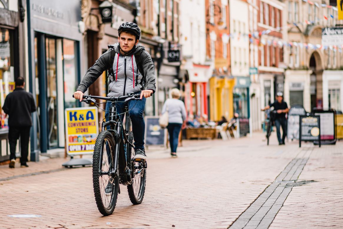 Need Bike Clothes? Go Grocery Shopping.