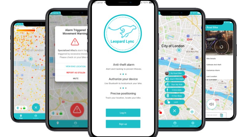 Leopard Lync  Smart Bicycle Alarm & Theft Prevention