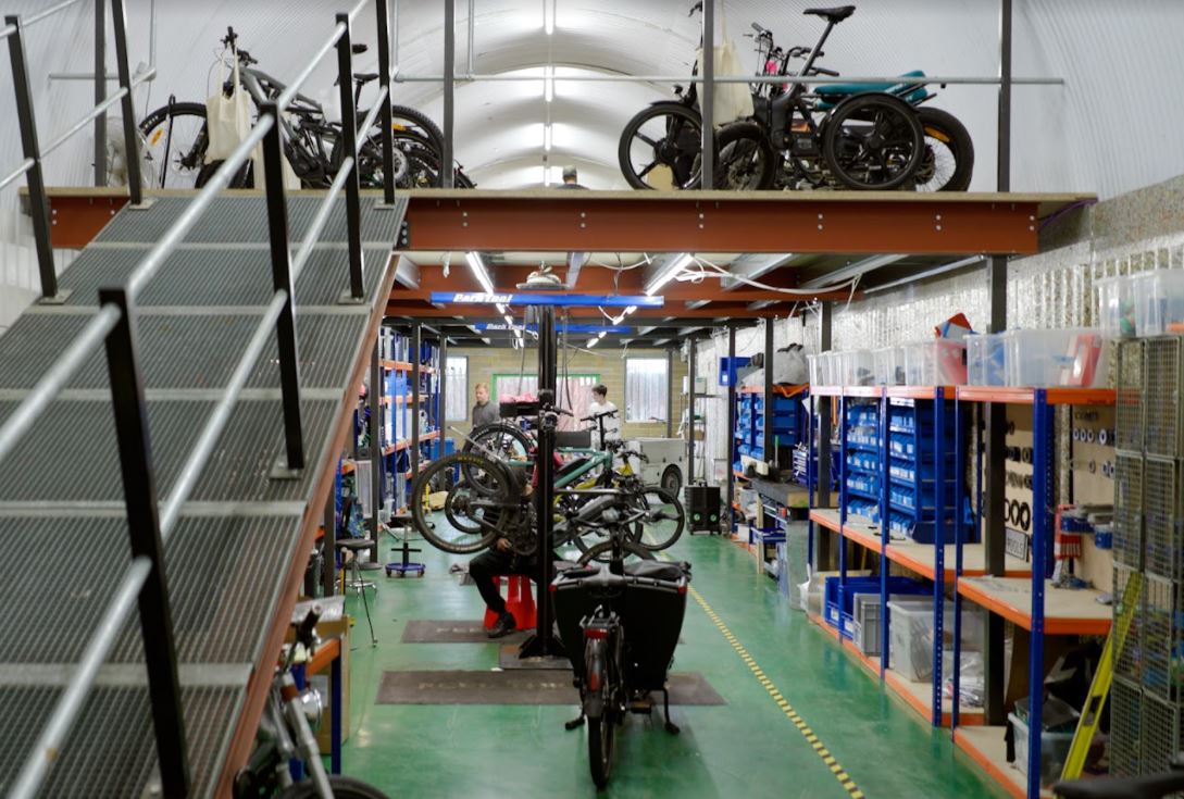 fullcharged e-bike workshop