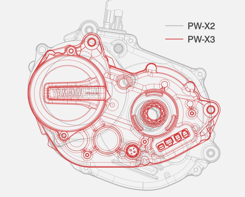 yamaha pw-x3 electric bike motor