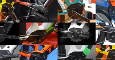 TTium motors in bike frames montage