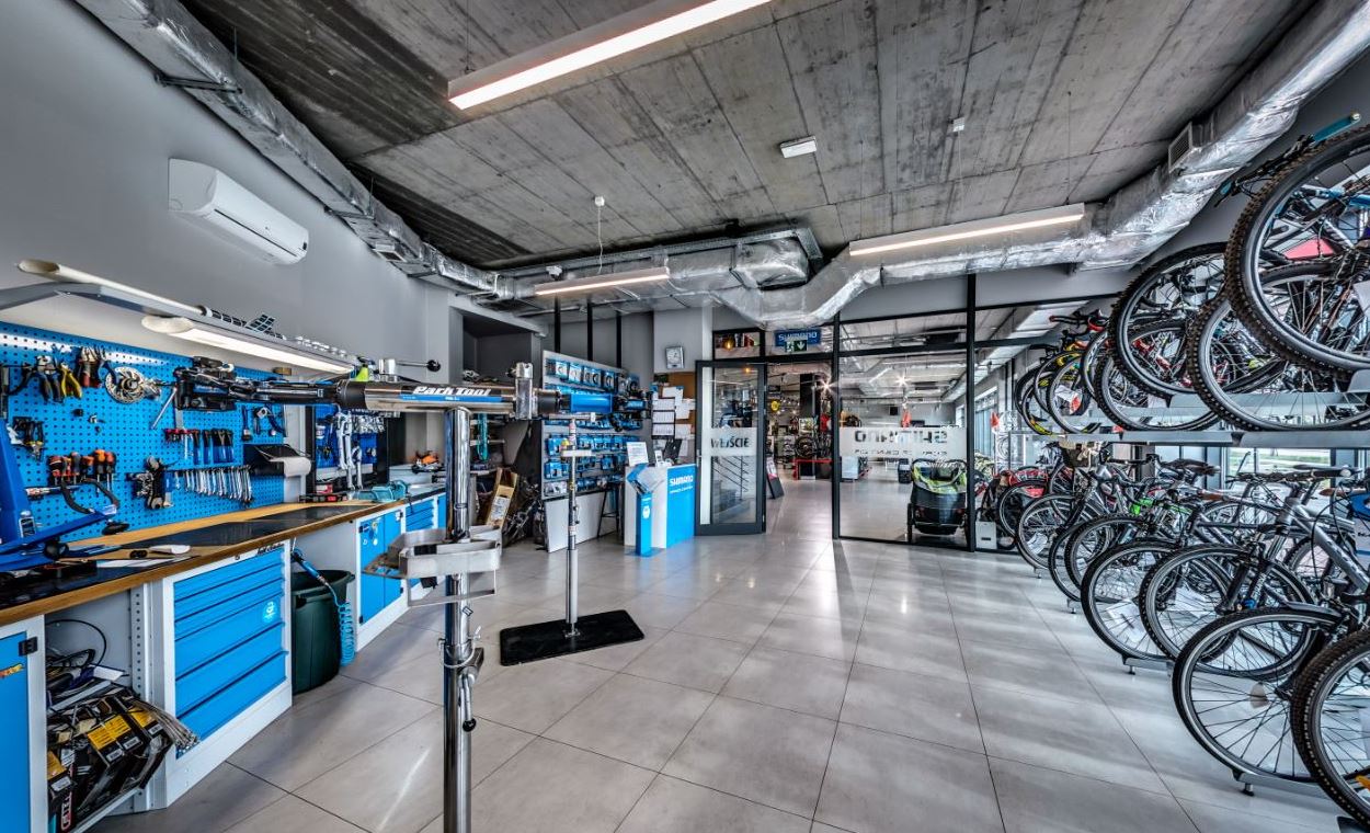 Bike best sale workshop design