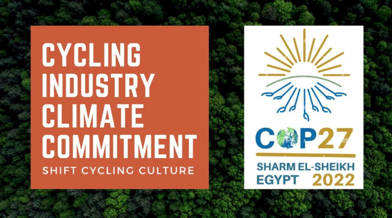 Shift Cycling Culture COP27 meet-up graphic logo