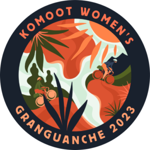Komoot women's Gran Gaunche logo