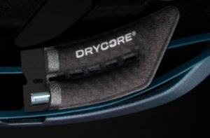Giro DryCore image showing cooling core material 