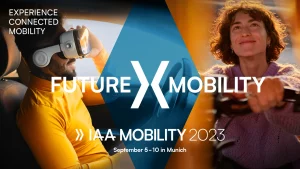 IAA Mobility banner image with 'Future Mobility' text overlay 