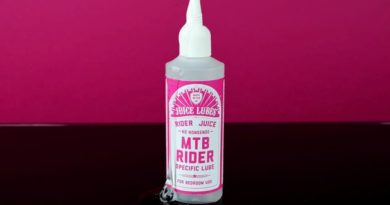 Juice Lubes MTB Rider bottle in studio shot