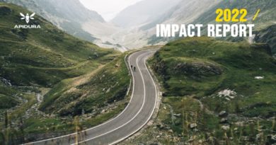 Apidura 2022 Impact Report text layed over green valley with road winding thought it into the distance