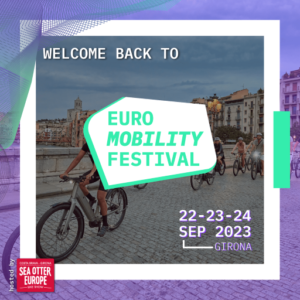 European Mobility Festival flyer. Part of the Sea otter Europe cycling as transport and tourism focus