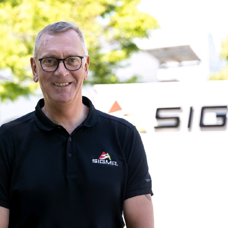 Andre Bachmann, Sigma Sport CEO. Profile picture.