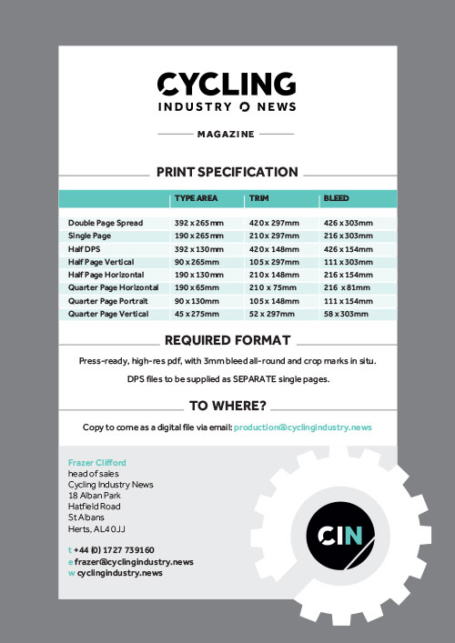 CIN Print Specifications 2023