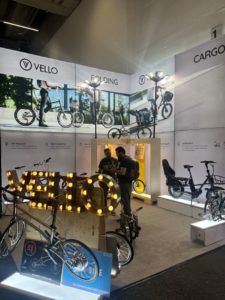 The VELLO stand at Eurobike