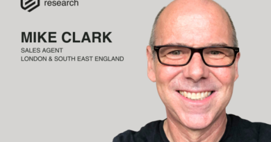 Mike Clark profile picture with Ere Research text to left of image