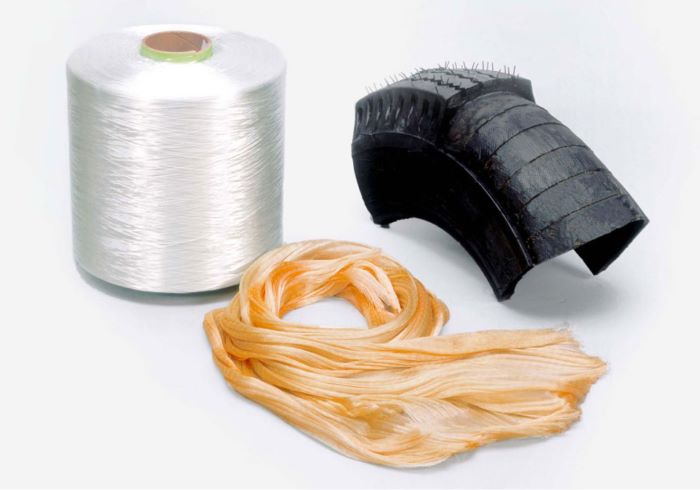 Discarded fishing nets turned into nylon yarns